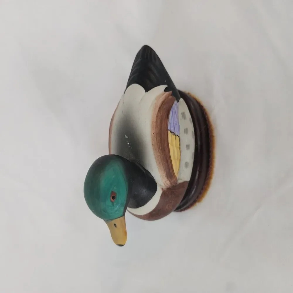 Handcrafted Duck Figurine - Multicolor - Picture 2 of 8